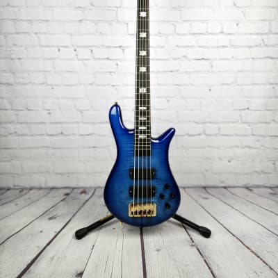Spector Euro 5 LT 5 String Bass Blue Fade Gloss for sale