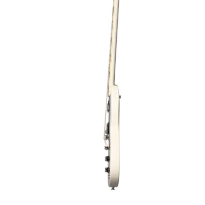 Epiphone 1961 Les Paul SG Standard Electric Guitar - Aged Classic White with Hardshell Case image 3