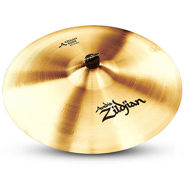 Zildjian A0024 20" A Series Crash Ride Cast Bronze Cymbal with Large Bell Size & Low to Mid Pitch image 1