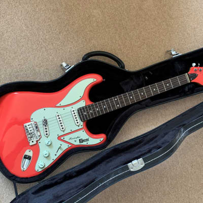 Burns  Cobra Guitar  in Guards Red for sale
