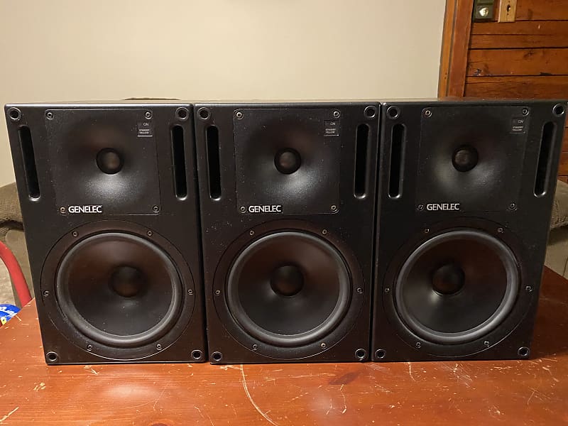 Genelec HT208 Studio Home Theater Speakers 3 Total Reverb