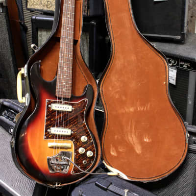 Hy-Lo Vintage 1964 Hoshino Ibanez Model 1502 Electric Guitar w/ Orig. Case image 3