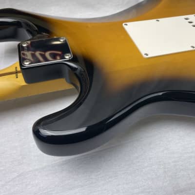 Fender JV Modified '50s Stratocaster HSS Guitar - MIJ Made In Japan 2022 - 2-Color Sunburst / Maple neck image 21