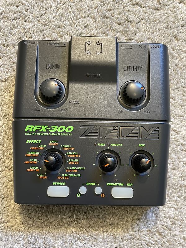 Zoom RFX300 Digital Reverb & Multi Effects Guessing 90s Grey Reverb