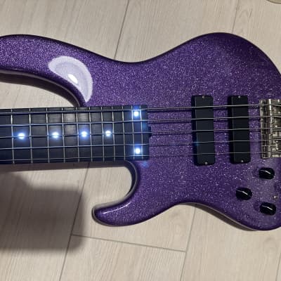 Sadowsky NYC Modern 5-24 LEFTY - Purple Super Sparkle image 2