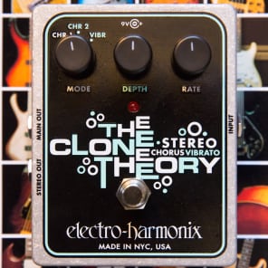 美品　Electro-Harmonix THE CLONE THEORY Stereo Clone Theory | Analog Chorus / Vibrato - Electro-Harmonix