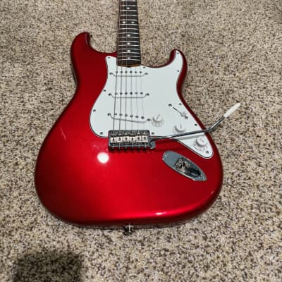 2022 Fender Stratocaster (Partscaster) - Candy Apple Red and '65 Custom Shop Relic Neck (w/ HSC) image 2