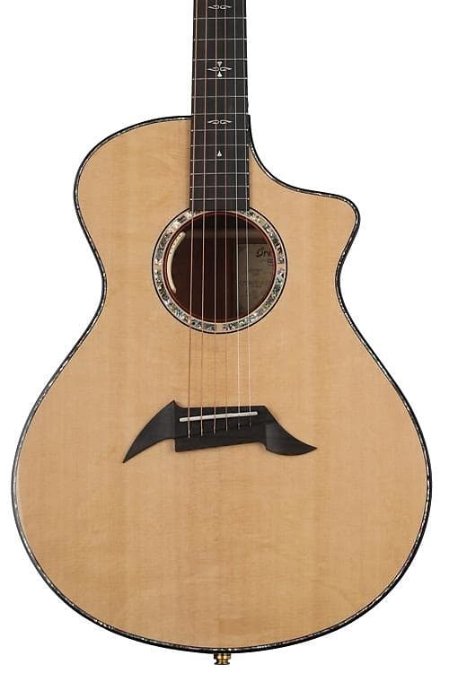 Breedlove Custom Concert Ce Bearclaw Sitka-quilted Bubinga 