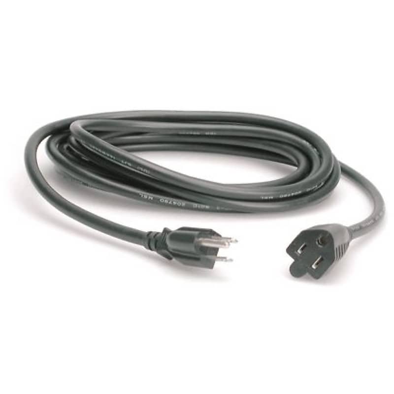 Hosa 14 AWG AC Extension Cord, Black, 25 Foot, PWX425 image 1