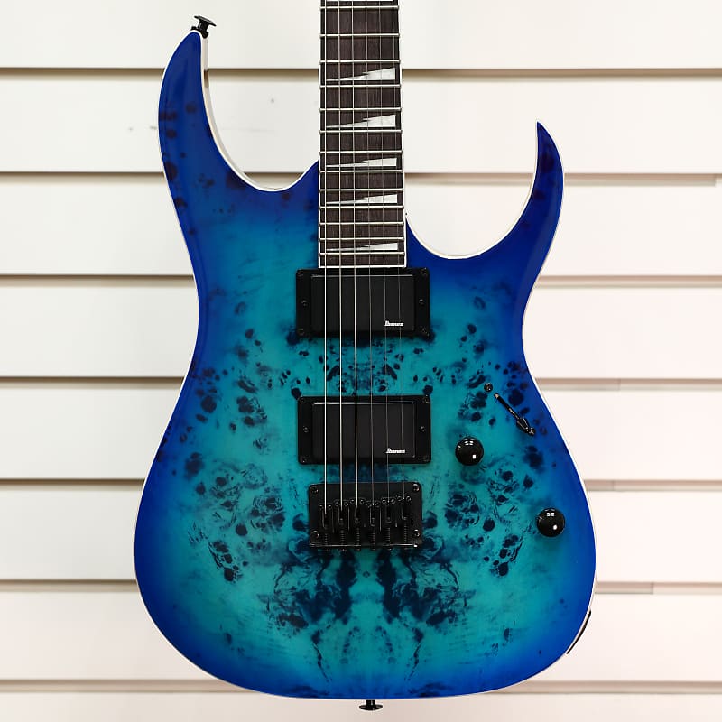 Ibanez Guitar Ibanez GIO GRGR221PA Electric Guitar - Aqua Burst