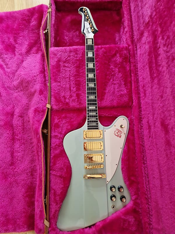 ギター Gibson Custom Shop 1965 Firebird Purple Gibson Custom Shop Made 2 Measure Firebird Custom Gloss