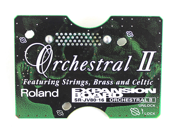 Roland SR-JV80-16 Orchestral II Expansion Board image 1