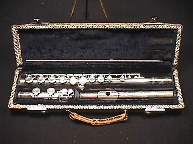 A Gemeinhardt Model M2 Silver Platted Flute in it's Original | Reverb