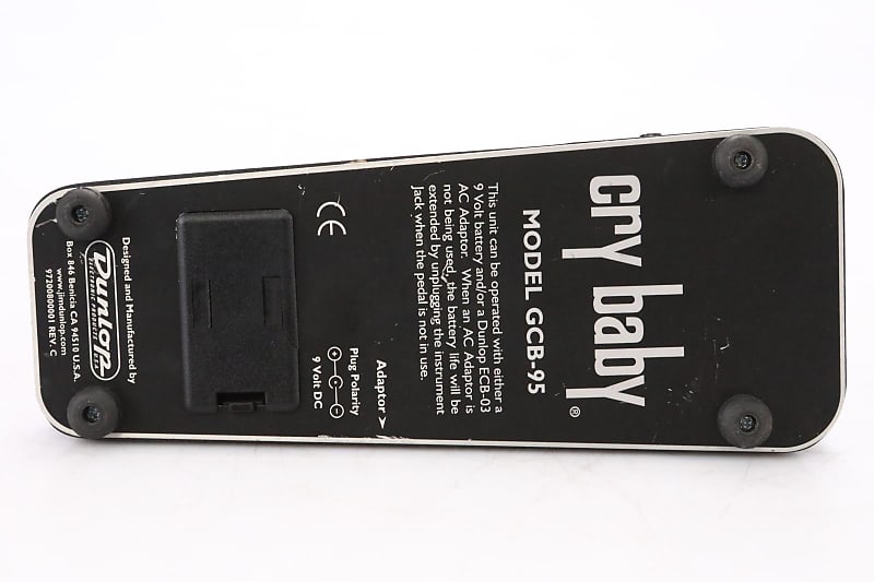 Vintage Dunlop GCB-95 Cry Baby Wah Guitar Pedal Model Bass