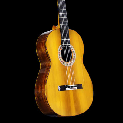 Graciliano Perez flamenco guitar "negra" Cedar + Indian Rosewood 2022 image 5