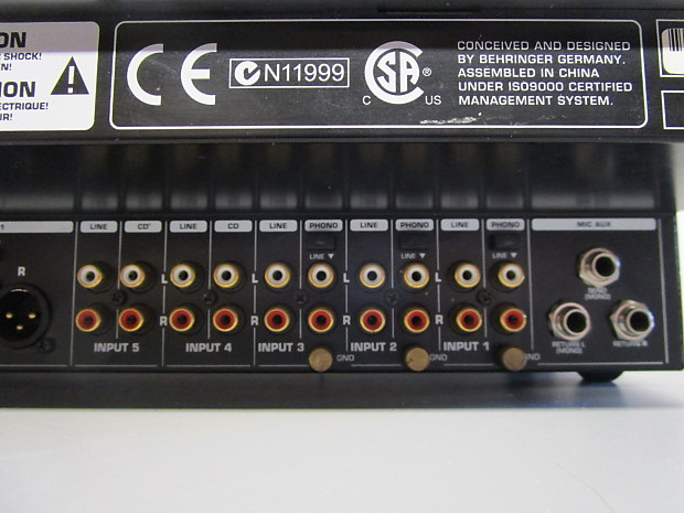 Behringer VMX 1000 Professional DJ Mixer | Reverb Behringer VMX 1000 Professional DJ Mixer | Reverb