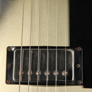 Gibson Les Paul Custom left over tremolo route 1981 Silverburst image 8