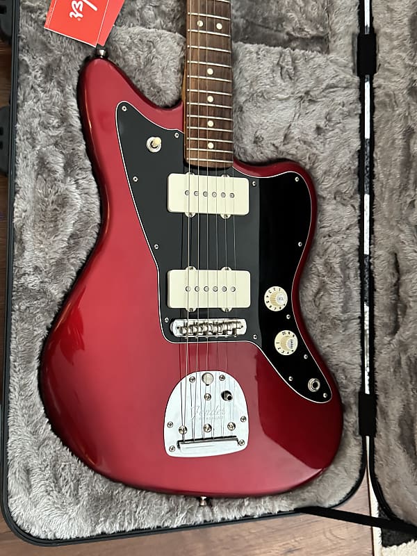ギター Fender American Professional JAZZMASTER Fender American Pro Jazzmaster RW Olympic White w/ Black