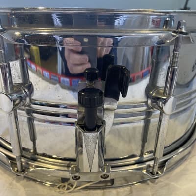 Vintage MAPEX Venus Series Steel Snare Drum 14" x 6" image 5