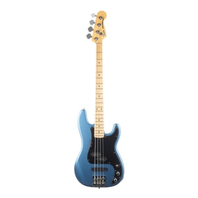 Used Fender American Performer Precison Bass Satin Lake Placid Blue 2019 image 4