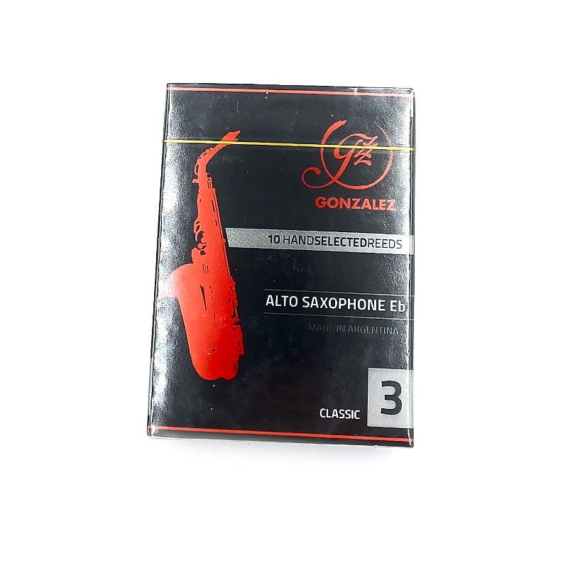 Gonzalez Classic Alto Saxophone Reeds Reverb