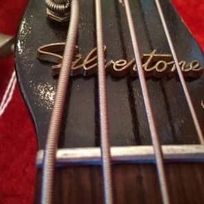 Silvertone 1444 Bass 1964 Black image 14