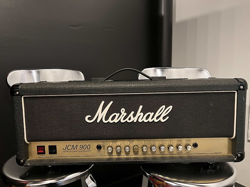 Marshall JCM 900 Model 4100 Hi Gain Dual Reverb 2-Channel 100-Watt 