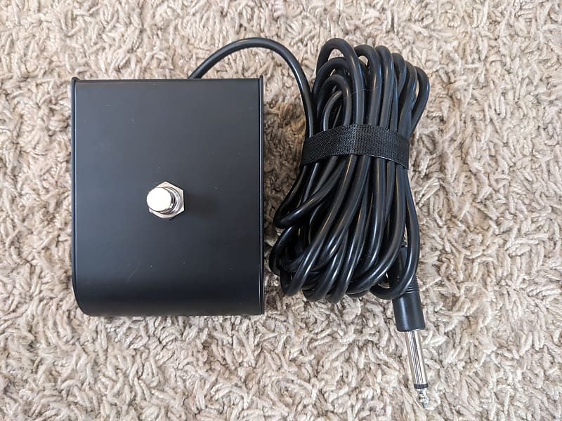 Amp Channel Footswitch Black Reverb