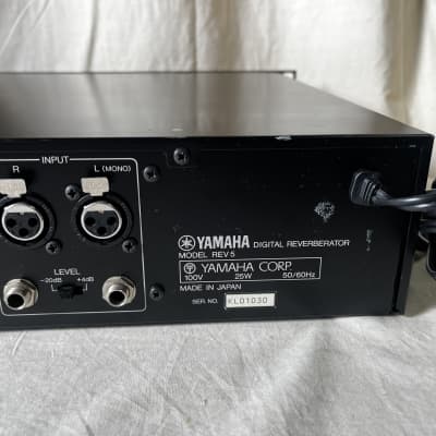 Yamaha Rev5 Digital Reverberator 2U RACK MOUNT | Reverb