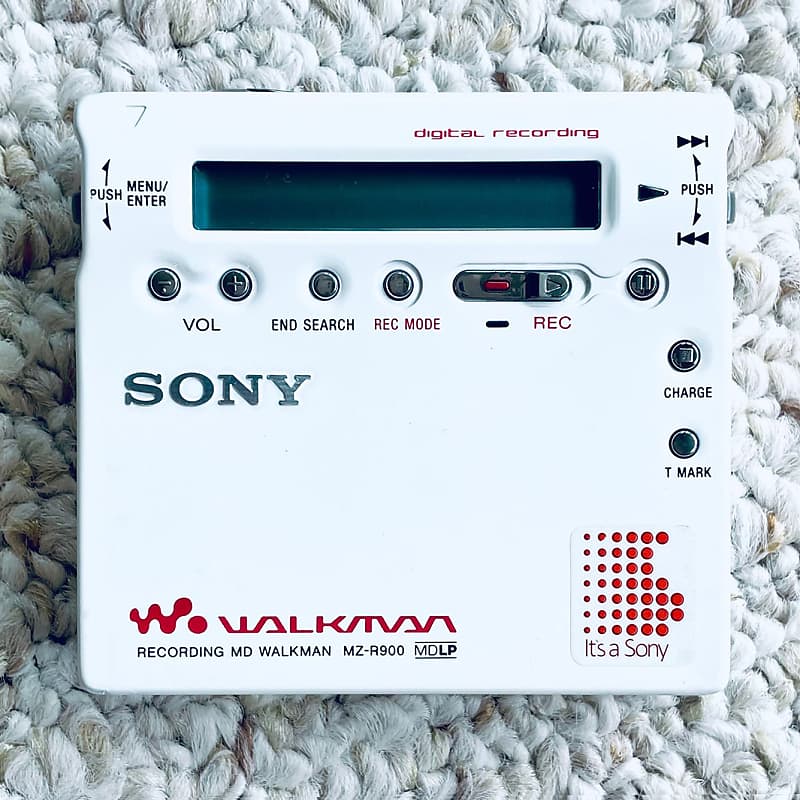 Sony MZ-R900 Walkman MiniDisc Player, Super Rare Excellent