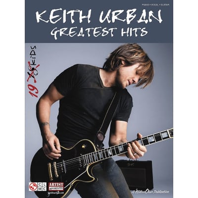 Hal Leonard Keith Urban - Greatest Hits Piano Vocal Guitar Book for sale
