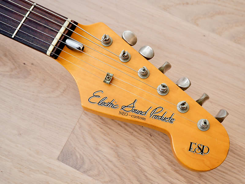 ESP NEO-Custom Offset Electric Guitar Sunburst, Inoran Luna ESP NEO-Custom Offset Electric Guitar Sunburst, Inoran Luna