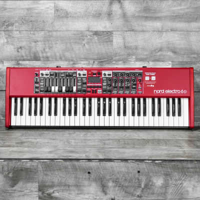 Electro 6D Stage Piano - 61 Key Semi-Weighted  Action, w/9 Drawbars