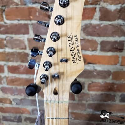 Nashville Guitar Works NGW135 Custom S-Style w/ Nitro Satin Finish (2021, Royal Purple Metallic) image 13