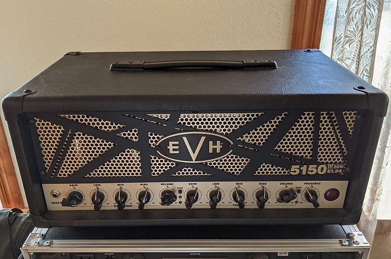 EVH 5150III EL34 All Tube 50 Watt Guitar Tube Amp Head Reverb
