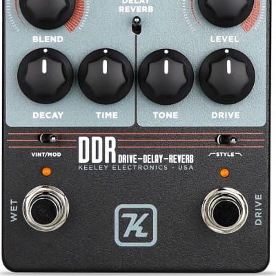 Keeley DDR Drive Delay Reverb Effects Pedal image 2