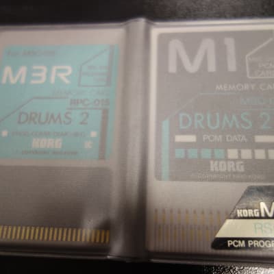 KORG M3R+DRUMS1 DATA MEMORYカード Korg M3R Memory Card RPC-015 Drums 2 | Reverb