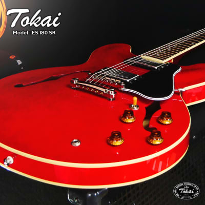 Tokai es-180 セミアコースティックギター レッド Tokai es-180 セミアコースティックギター レッド