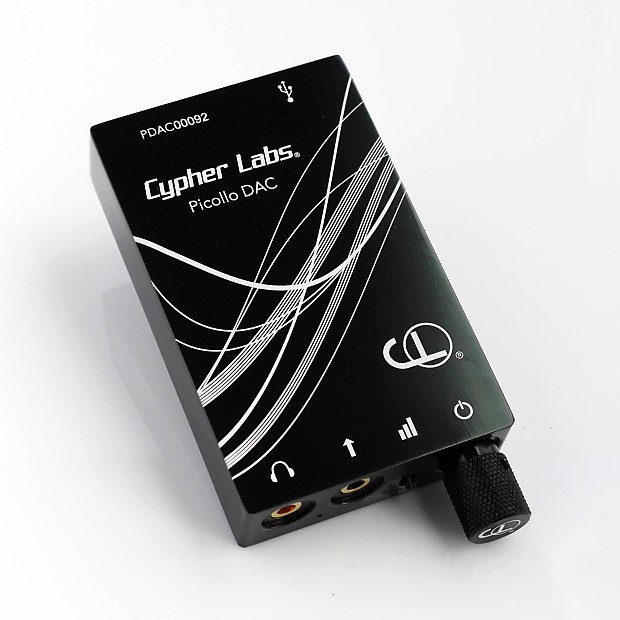 Cypher Labs AlgoRhythm Picollo DAC Mini Headphone Amplifier (Black)