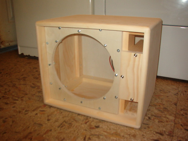 TRM 1x12 Thiele ported TS112U  112 unfinished pine speaker cabinet for EVM12L image 1