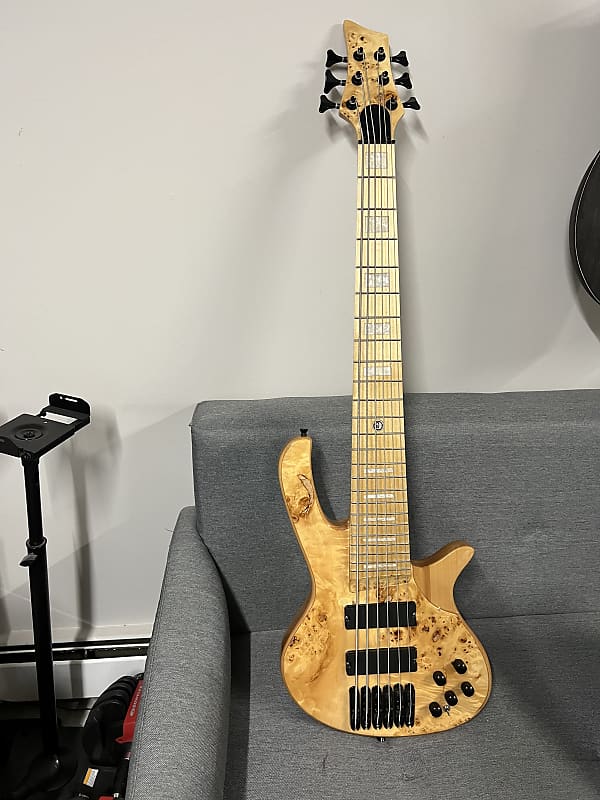 6strings Bass guitar, active pickups Reverb