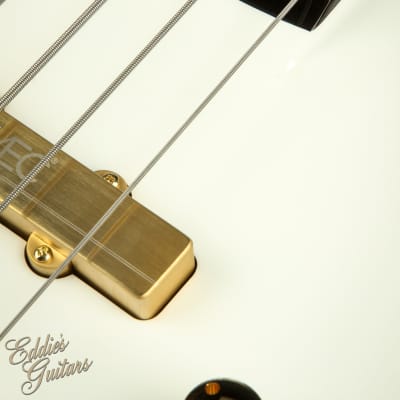 Warwick Custom Shop Masterbuilt Thumb Bass - Solid White High Polish image 20