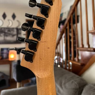 ESP LTD M-100 | 1999 MIK Reverse Headstock | Candy Apple Red