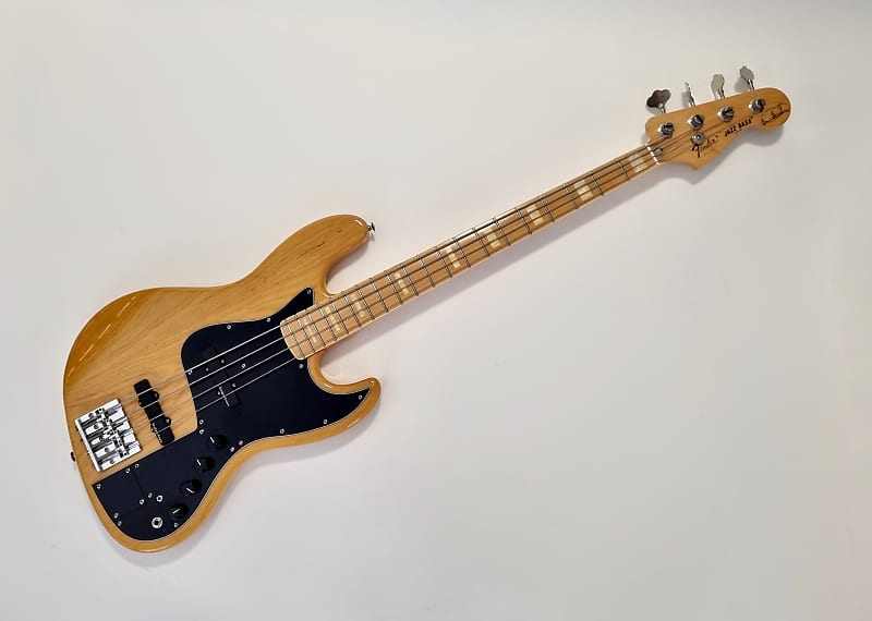 Fender Marcus Miller Artist Series Signature Jazz Bass 2002 Natural image 1