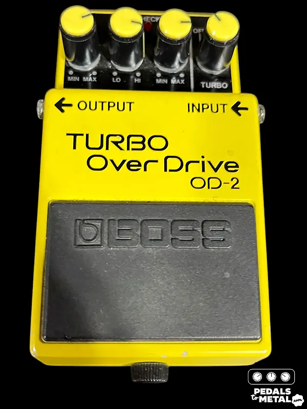 Boss OD-2 Turbo OverDrive (Black Label) | Reverb