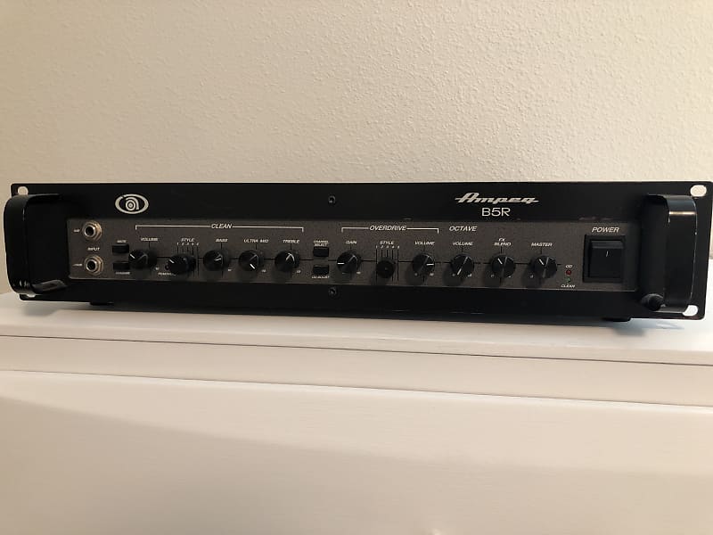 Ampeg B5R 500Watt Rackmount Bass Amp Head Reverb