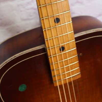 Vintage 1950's KAY Archtop - Maple Fingerboard -Fresh Neck Reset image 5