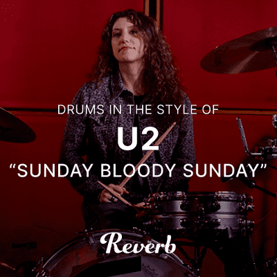 Drums in the Style of U2's Sunday Bloody Sunday image 1