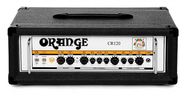 Orange CR120H-BK Solid State 120 Watt Guitar Amp Head in Black