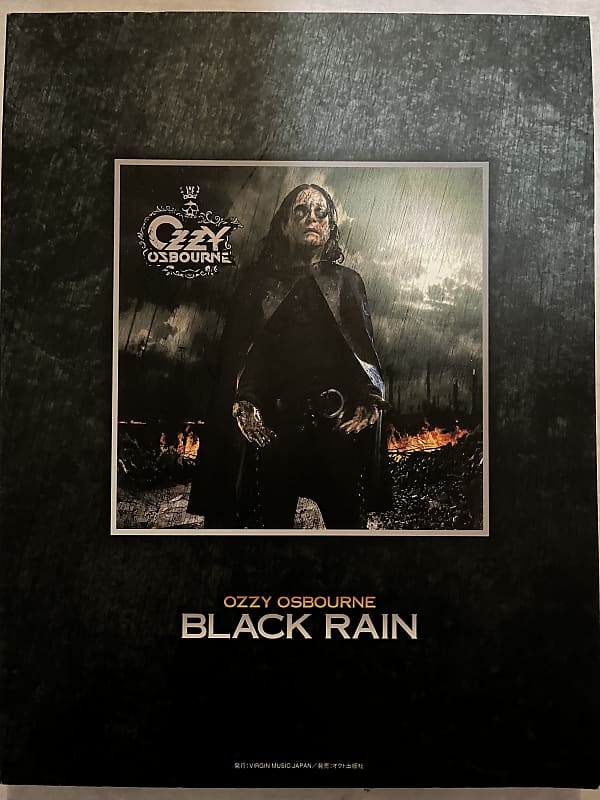 recording artist of ozzy osbourne black rain